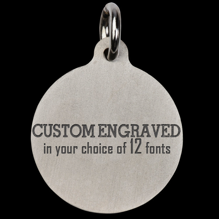 Round Stainless Steel Tag – The Sterling Pet