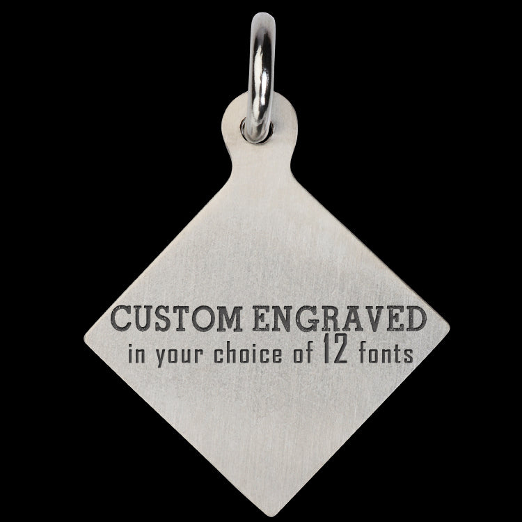 Square Stainless Steel Tag – The Sterling Pet